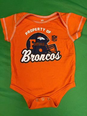 NFL Denver Broncos "Property Of" Infant Baby Bodysuit/Vest 6-9 Months