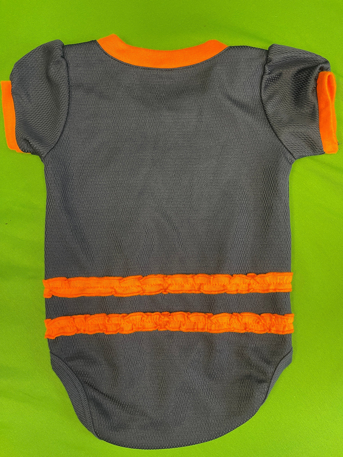 NFL Denver Broncos Ruffle Bum Baby Infant Bodysuit/Vest 6-12 Months