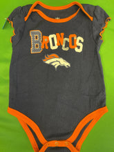 NFL Denver Broncos Navy Blue Infant Girls' Baby Bodysuit/Vest 12 Months