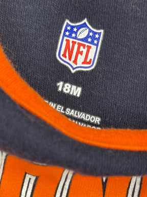 NFL Denver Broncos Navy Blue Infant Baby Bodysuit/Vest 18 Months