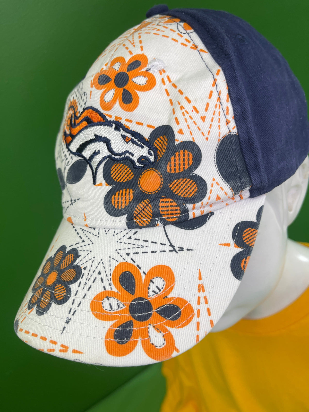 NFL Denver Broncos Floral Baseball Hat/Cap Girls' Toddler OSFM