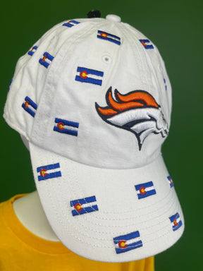 NFL Denver Broncos '47 Colorado Flag Adjustable Strapback Hat/Cap Women's OSFM NWT