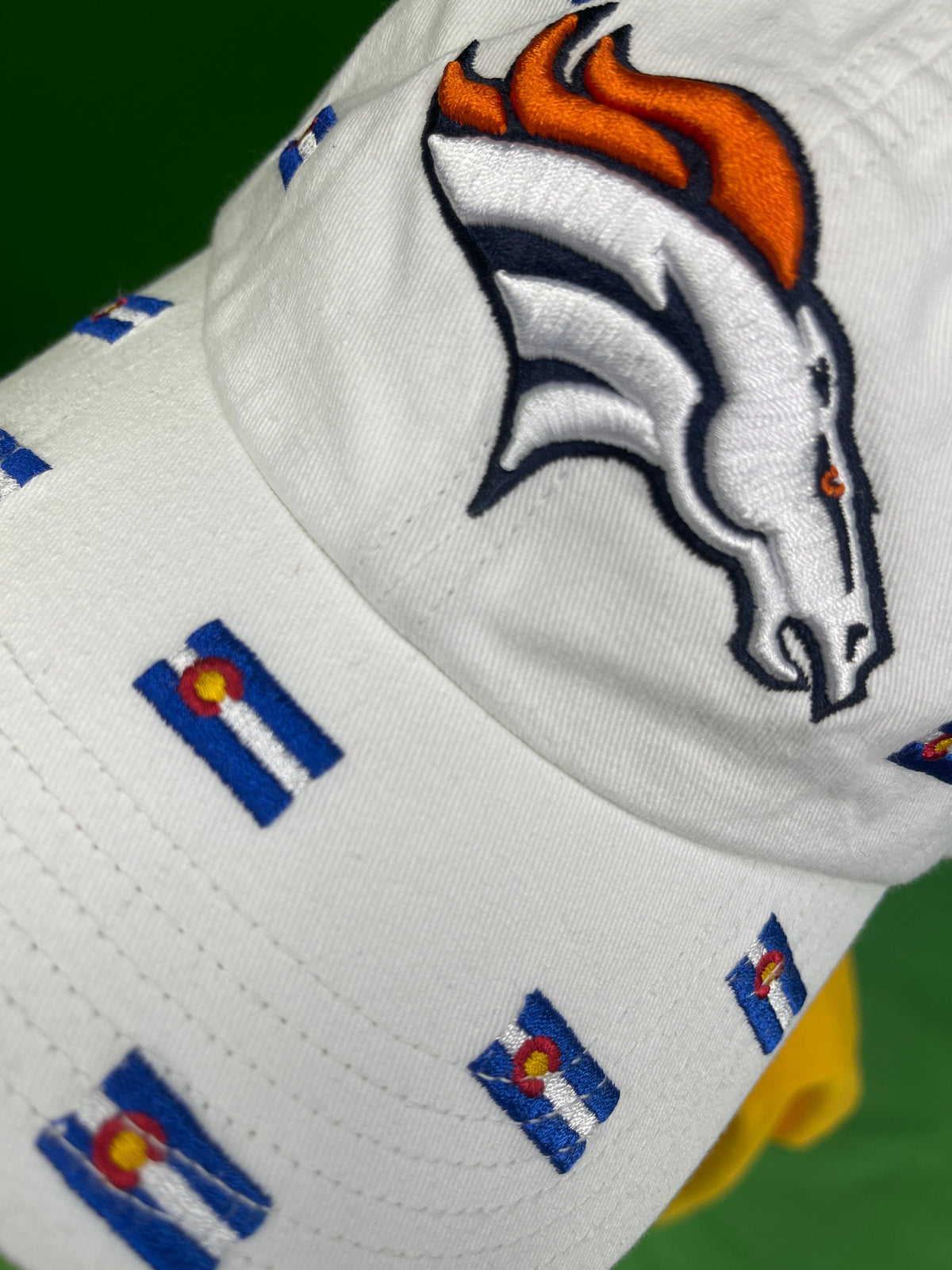 NFL Denver Broncos '47 Colorado Flag Adjustable Strapback Hat/Cap Women's OSFM NWT
