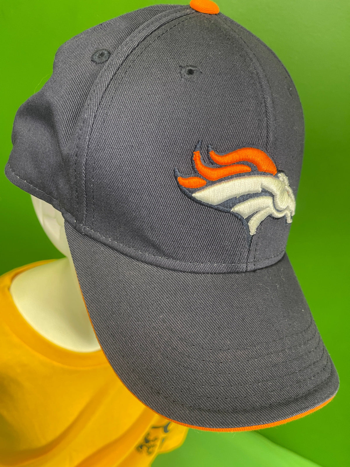 NFL Denver Broncos 100% Cotton Baseball Hat/Cap Youth OSFA