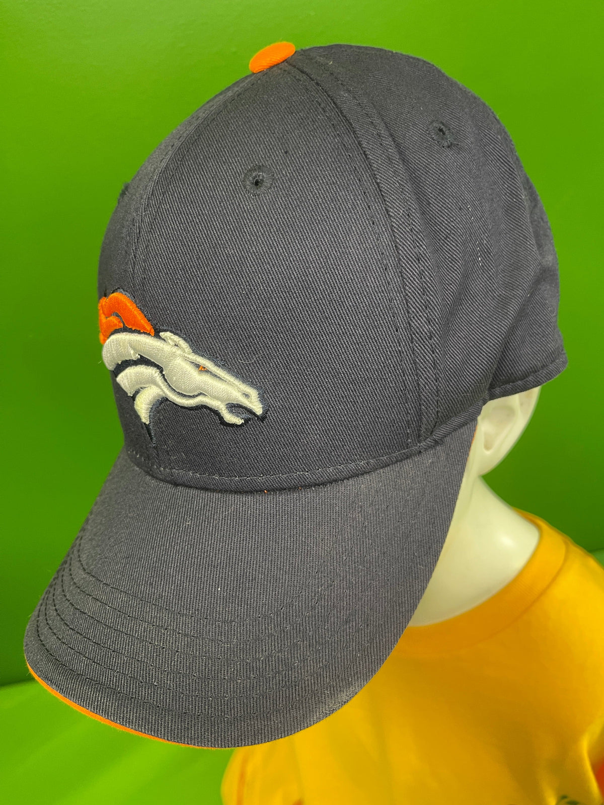 NFL Denver Broncos 100% Cotton Baseball Hat/Cap Youth OSFA