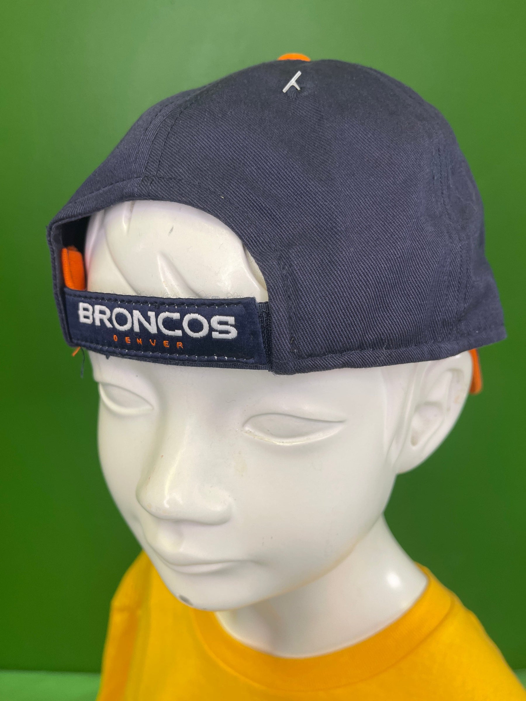 NFL Denver Broncos 100% Cotton Baseball Hat/Cap Youth OSFA