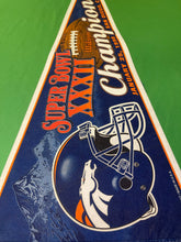 NFL Denver Broncos Vintage Super Bowl XXXII Champions Pennant