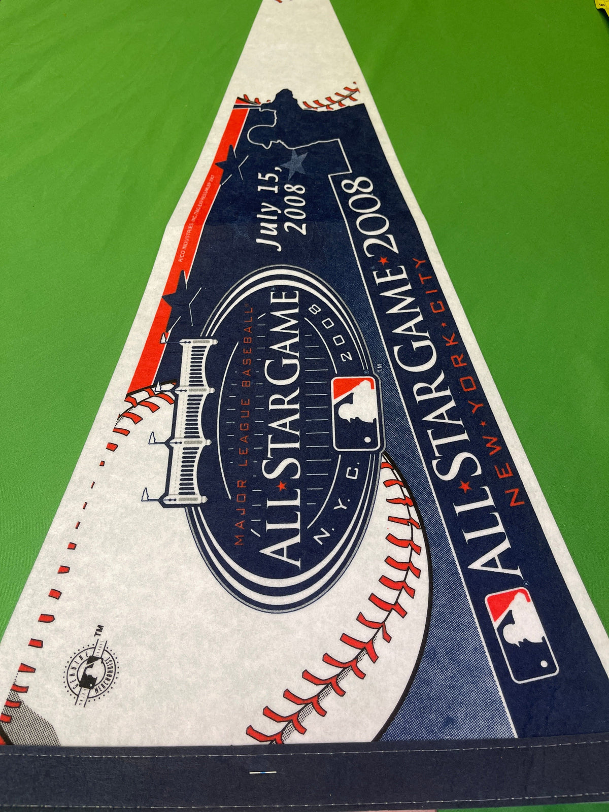 MLB All Star Game NYC 2008 Full-Size Pennant NWT