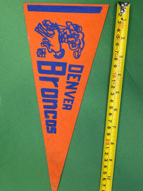 NFL Denver Broncos Authentic Vintage 1960s 9" Mini Pennant