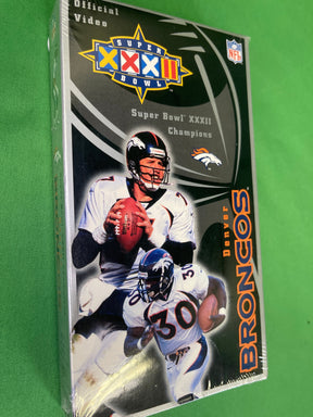 NFL Denver Broncos Super Bowl XXXII Sealed Official VHS NWT