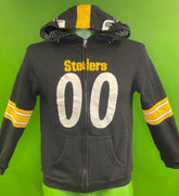 NFL Pittsburgh Steelers Full Zip Hoodie Youth Medium 10-12