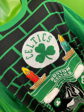 NBA Boston Celtics "Ugly" Christmas Sweater Jumper Men's 2X-Large NWT