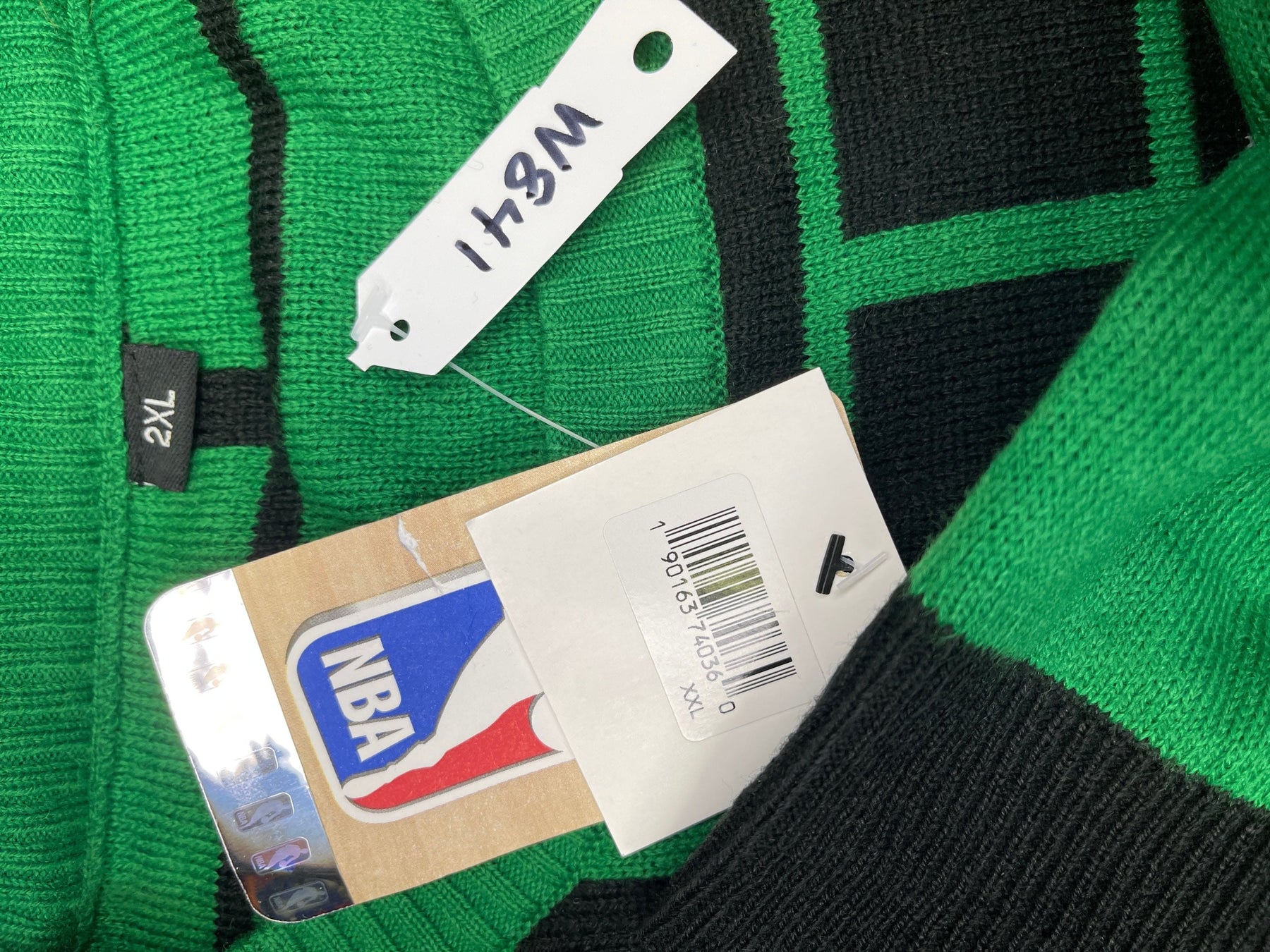 NBA Boston Celtics "Ugly" Christmas Sweater Jumper Men's 2X-Large NWT