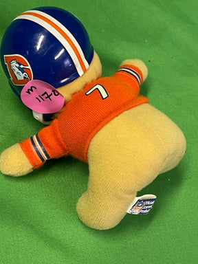 NFL Denver Broncos John Elway #7 Russ Berrie Bear 1980s Vintage K-57