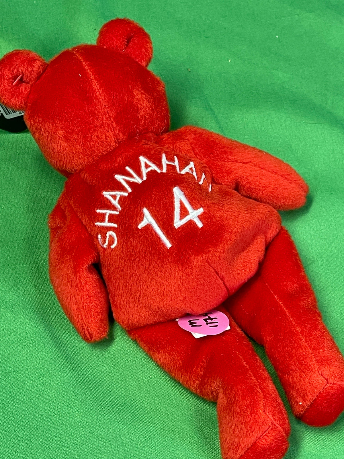 NHL Detroit Red Wings Brendan Shanahan #14 Bamm Beanos Cuddly Toy Beanie NWT