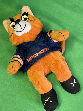 NFL Denver Broncos Coolbeans Beanie Cuddly Toy Cat NWOT