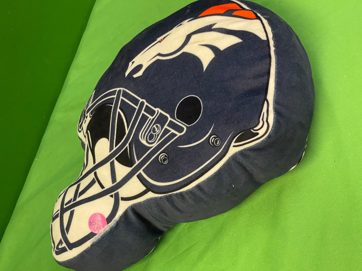 NFL Denver Broncos Helmet Shaped Cloud Pillow