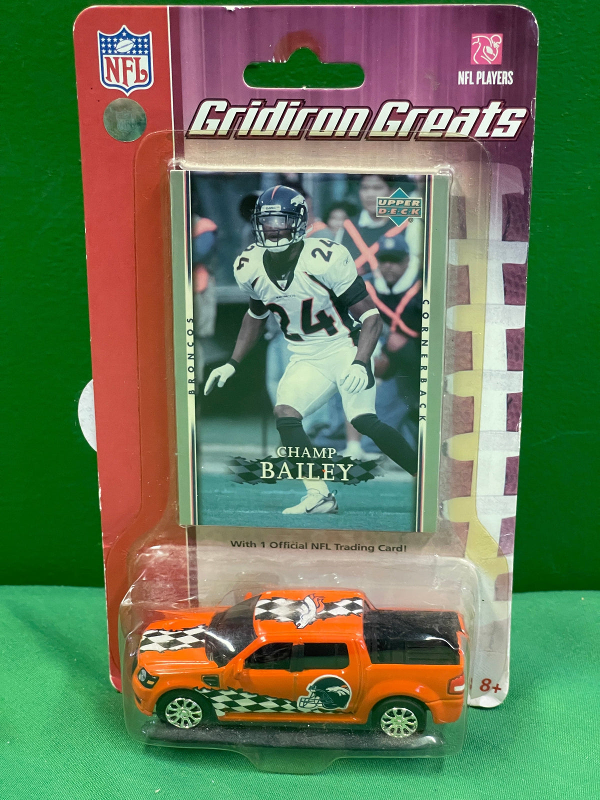 NFL Denver Broncos Champ Bailey #24 Gridiron Greats SVT Ford Truck 1:64 NWT