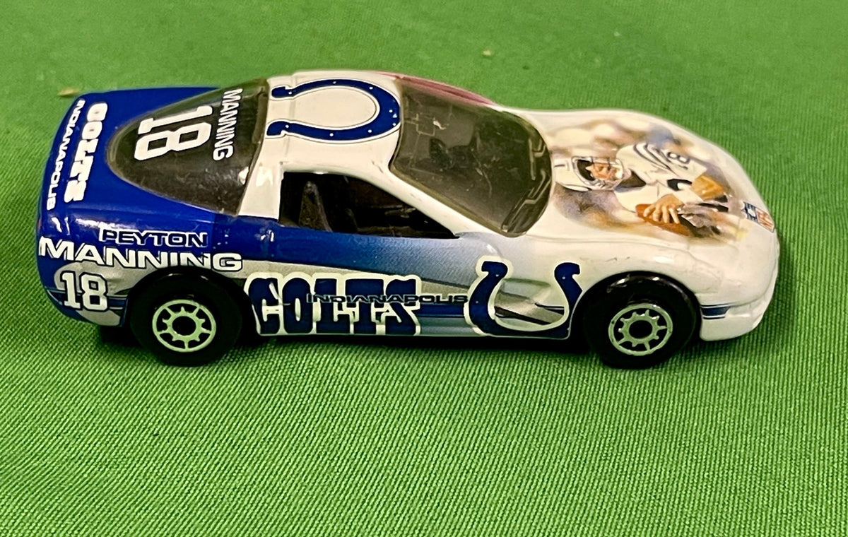 NFL Indianapolis Colts Peyton Manning #18 Hasbro Corvette 1999 Toy Car