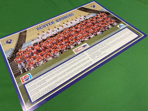 NFL Denver Broncos 12" x 18" 1989 Team Photo