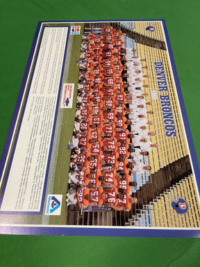 NFL Denver Broncos 12" x 18" 1989 Team Photo