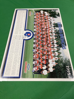 NFL Denver Broncos 12" x 18" 1995 Team Photo