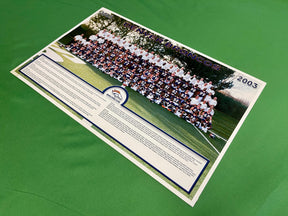 NFL Denver Broncos 12" x 18" 2003 Team Photo