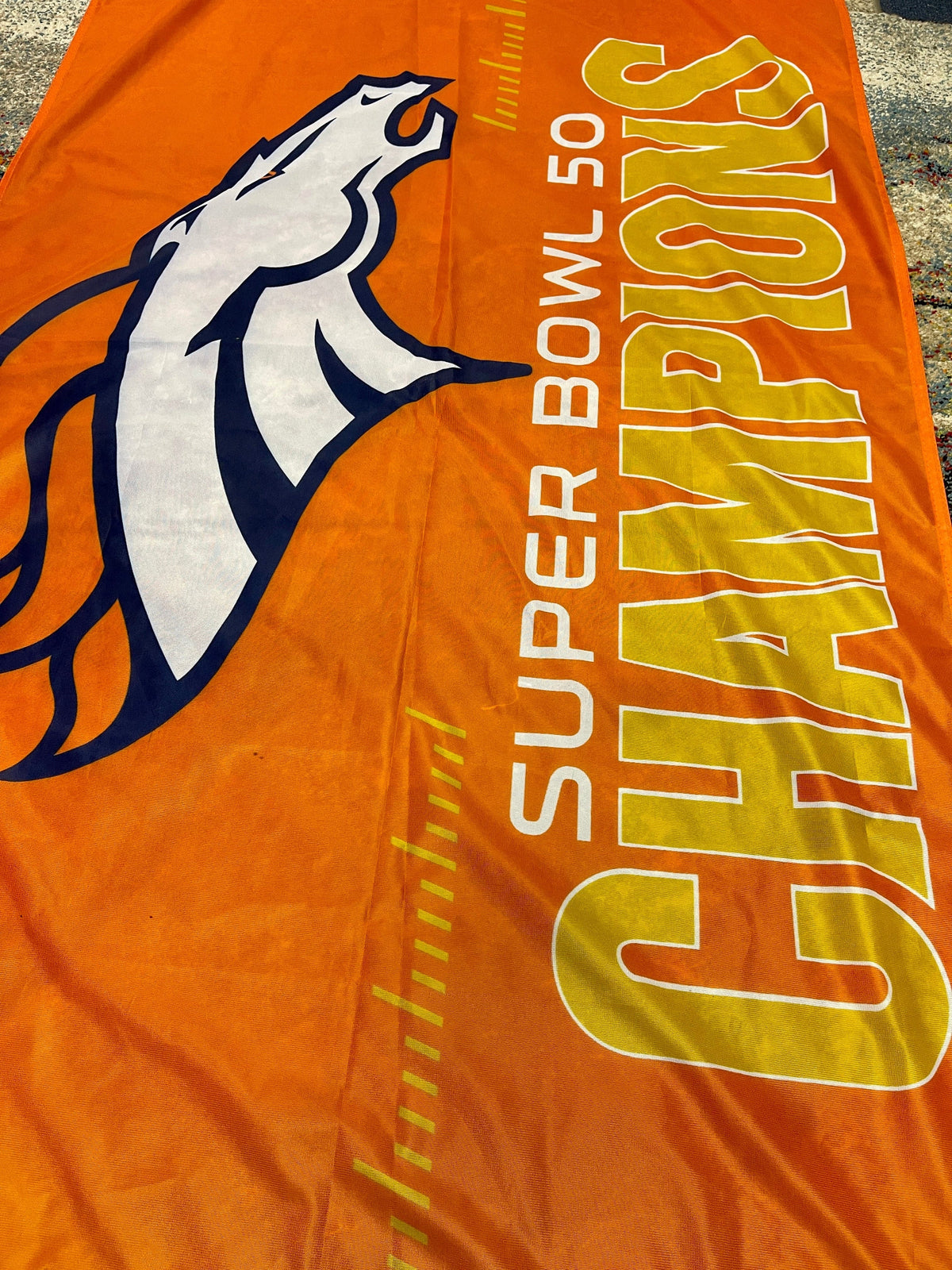 NFL Denver Broncos Super Bowl 50 Champions Flag 3' x 5'