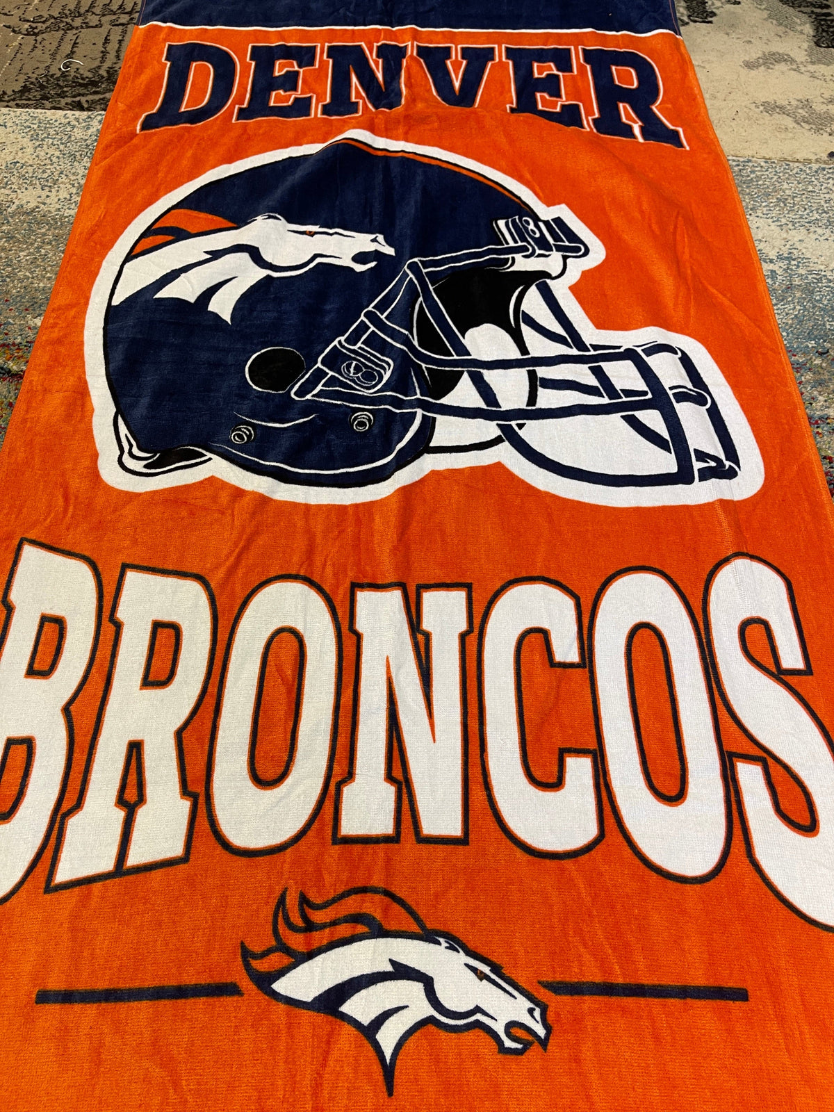 NFL Denver Broncos 100% Cotton Beach/Bath Towel 30" x 60"