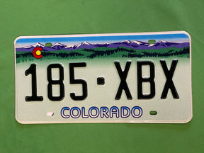 USA Americana Colorado Designer Number Plate