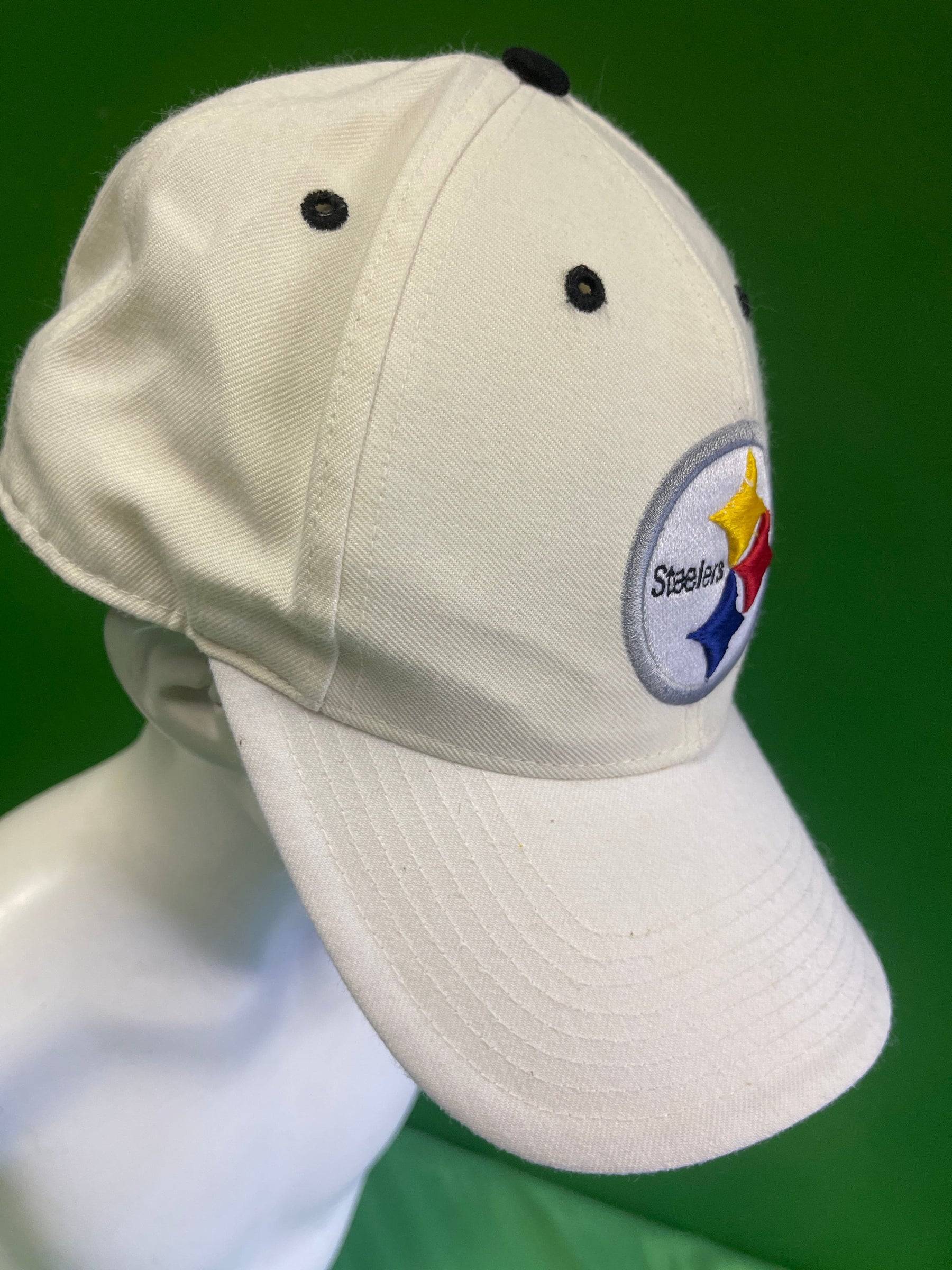 NFL Pittsburgh Steelers '47 Vintage White Fitted Hat/Cap Size 7-1/8