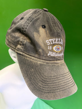 NFL Pittsburgh Steelers Reebok Vintage Strapback Hat/Cap OSFM