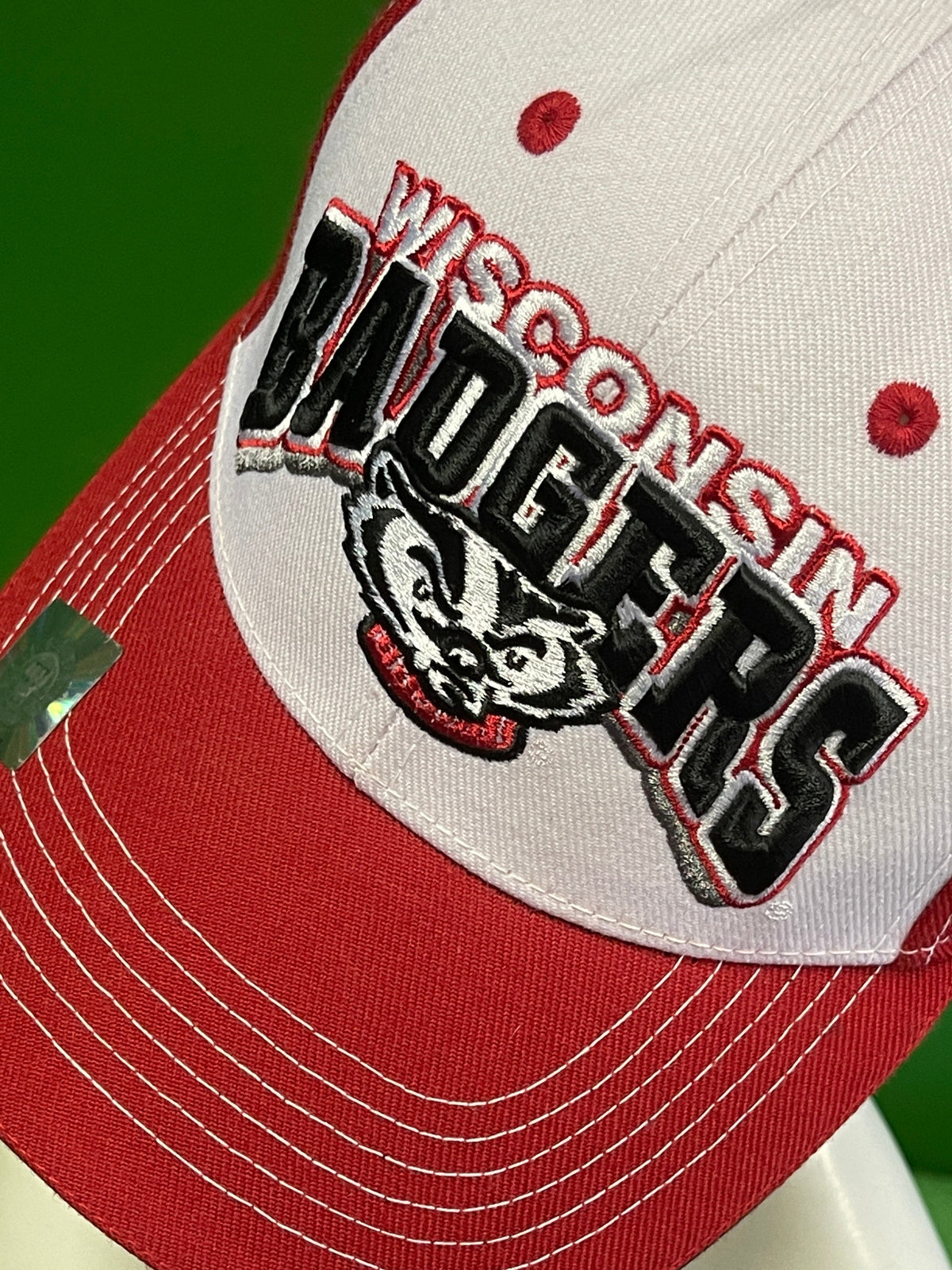 NCAA Wisconsin Badgers Strapback Hat/Cap OSFM