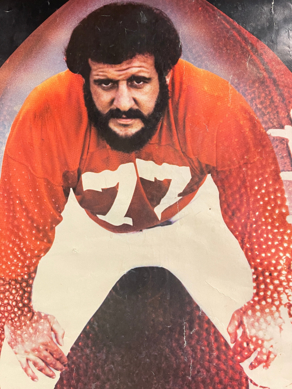 NFL Denver Broncos Lyle Alzado #77 1978 Poster