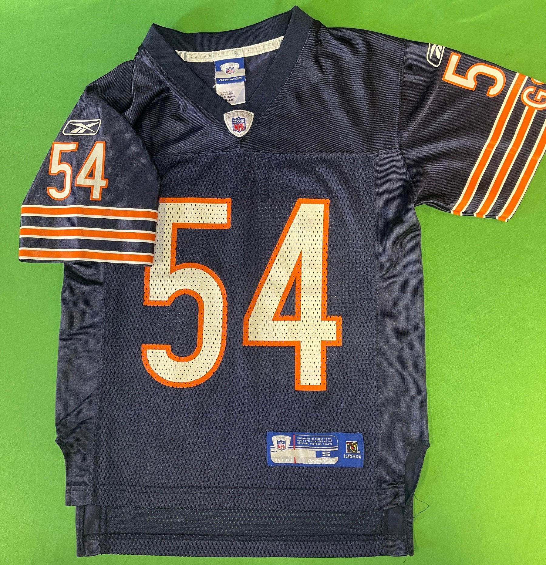 NFL Chicago Bears Brian Urlacher 54 Jersey Youth Small 8