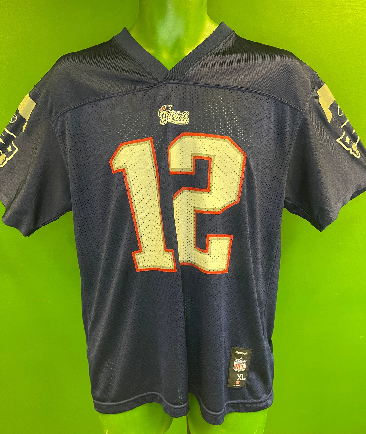 NFL New England Patriots Tom Brady #12 Jersey Youth X-Large