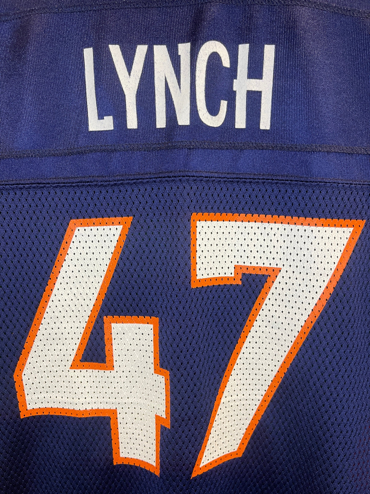 NFL Denver Broncos John Lynch #47 Jersey Youth Medium 10-12