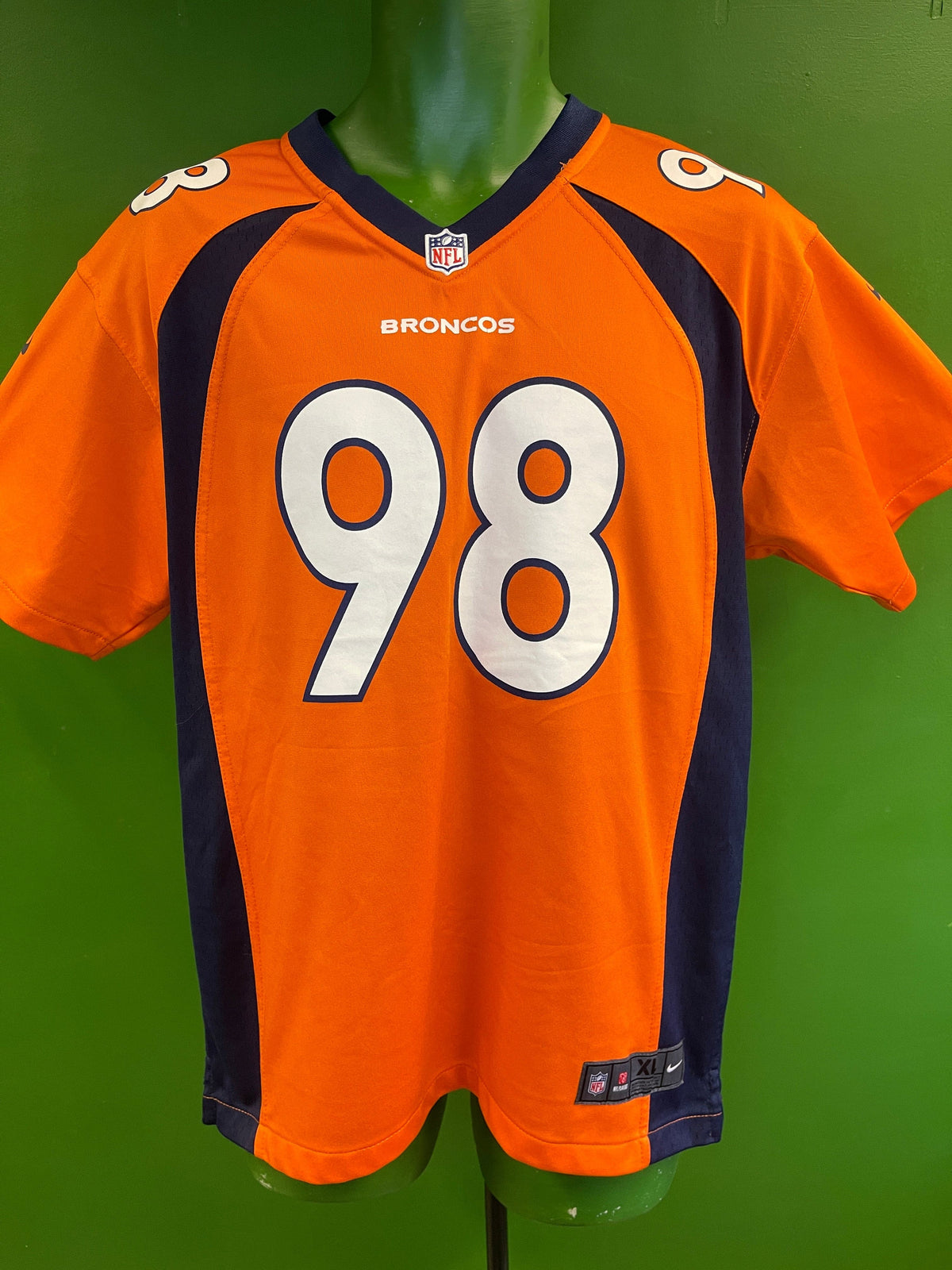 NFL Denver Broncos Terrance O'Neil Knighton #98 Jersey Youth X-Large 18-20