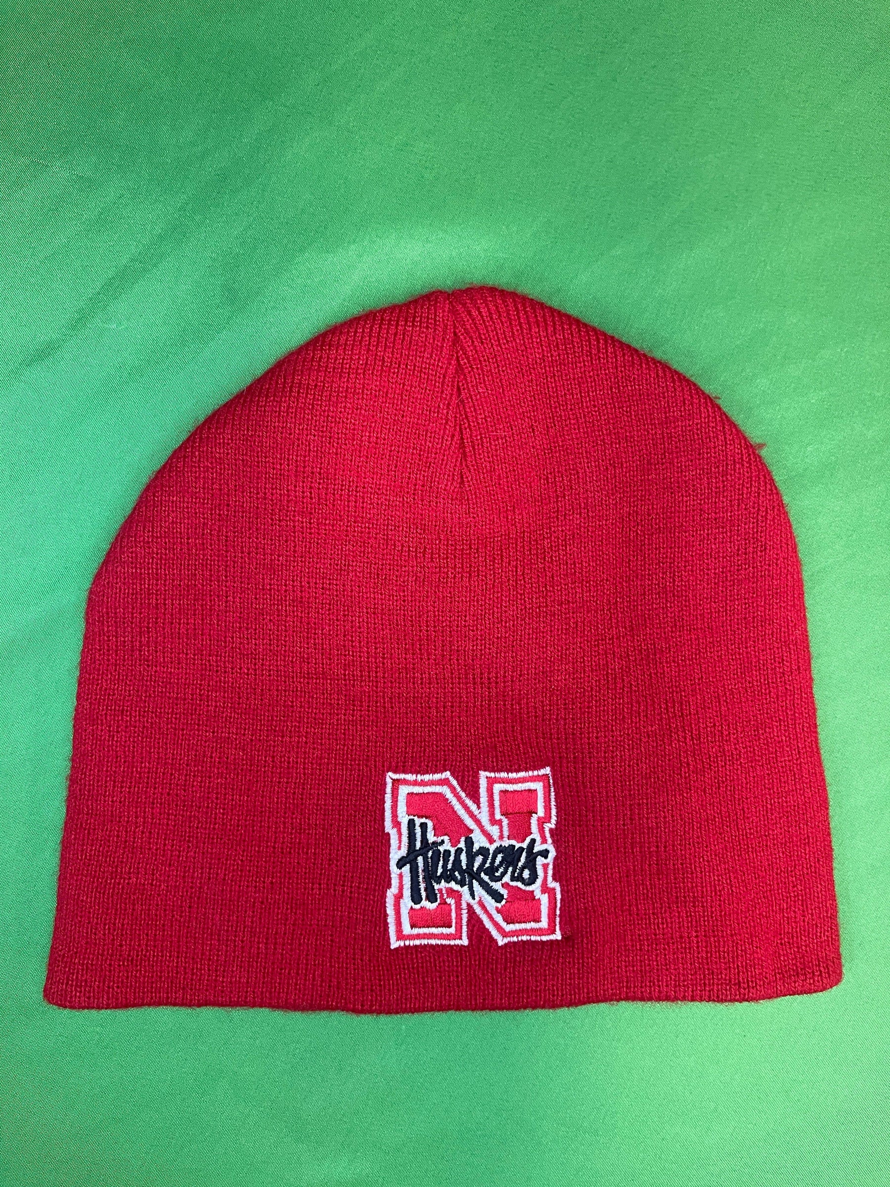 NCAA Nebraska Cornhuskers 100% Acrylic Woolly Hat Beanie OSFM