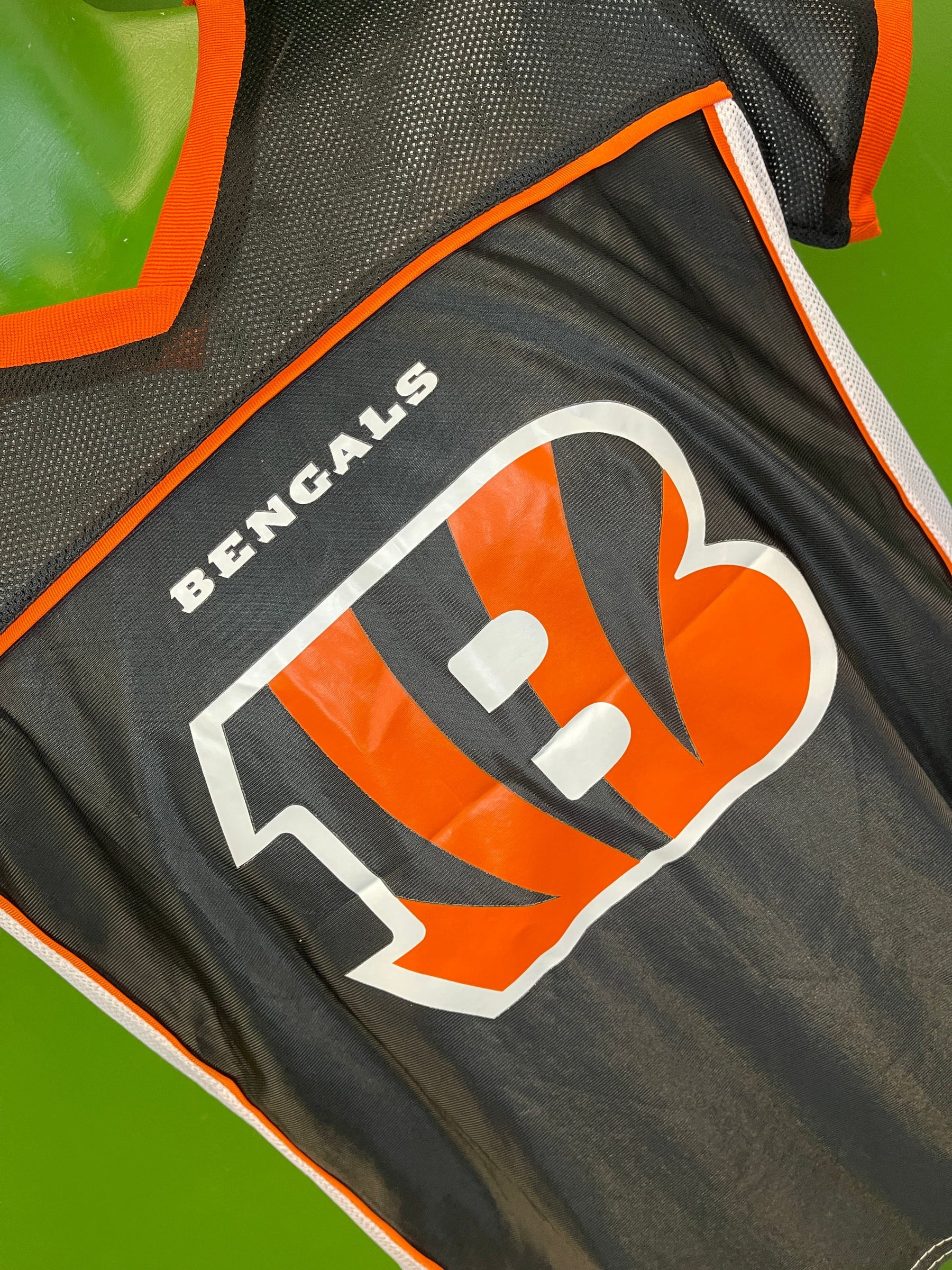 NFL Cincinnati Bengals Authentic Kids' Flag Football Shirt Youth Large