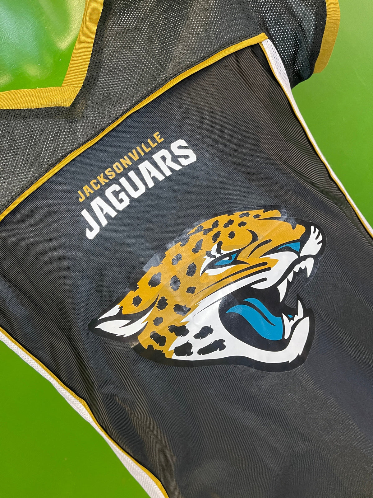 NFL Jacksonville Jaguars Authentic Kids' Flag Football Shirt Youth Medium
