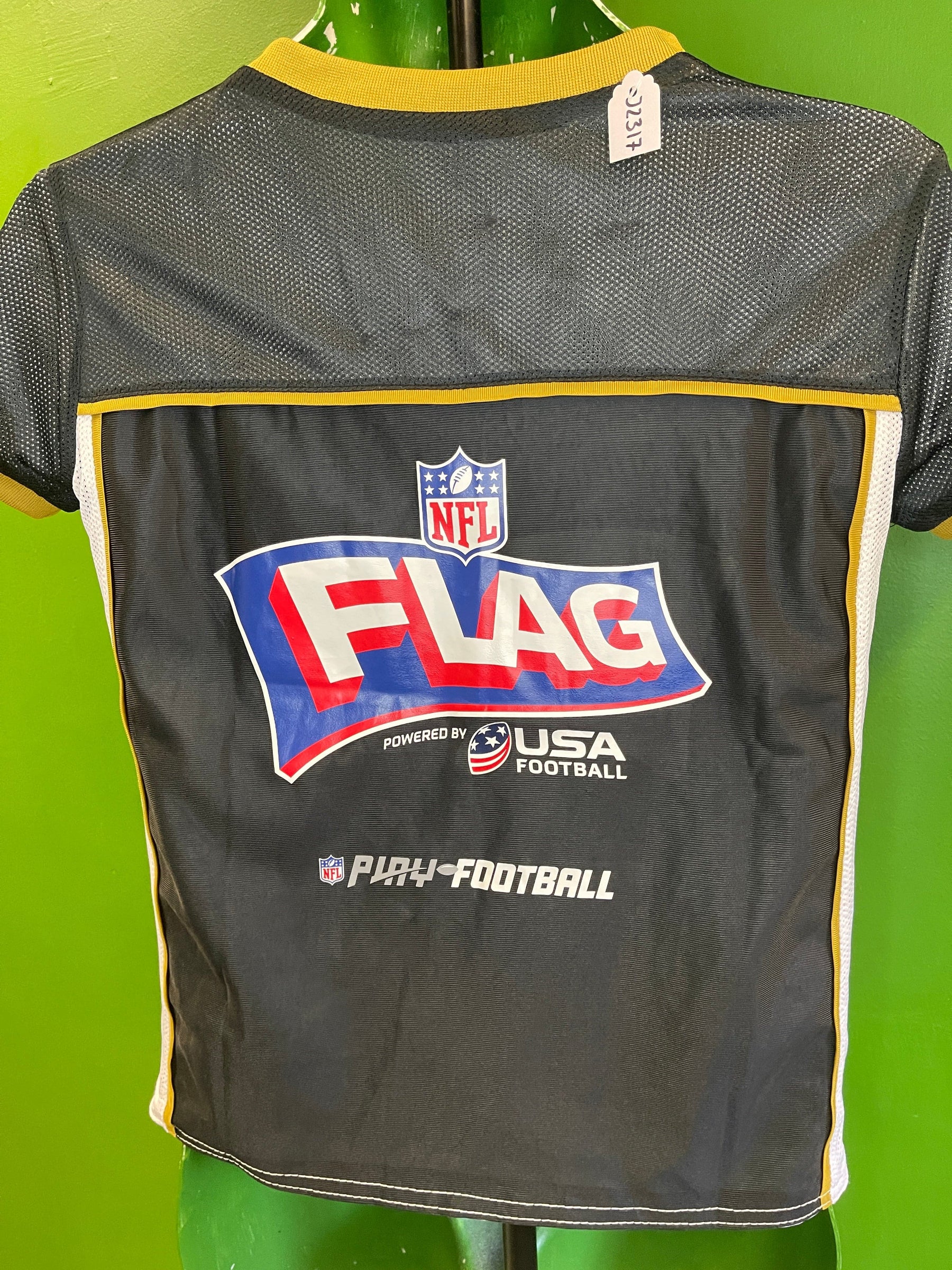 NFL Jacksonville Jaguars Authentic Kids' Flag Football Shirt Youth Medium