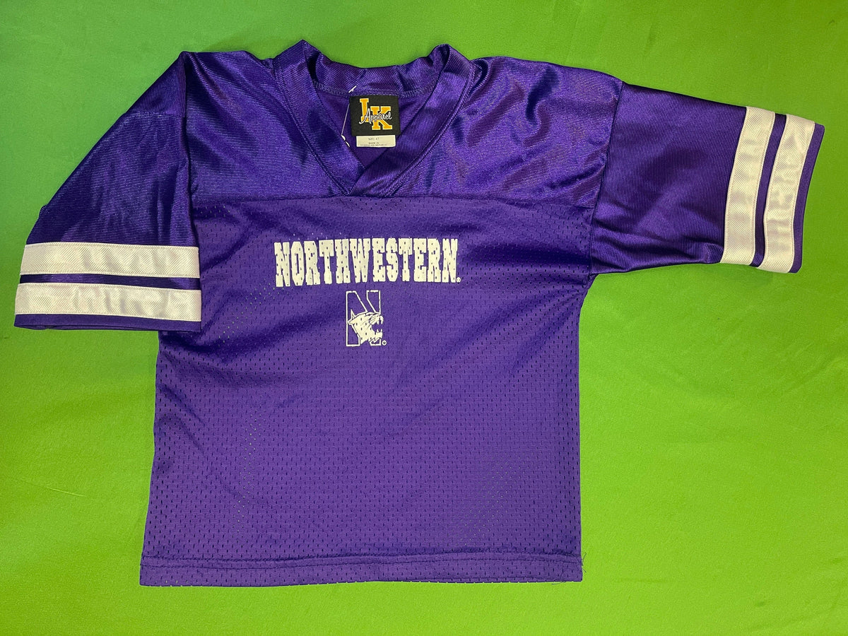 NCAA Northwestern Wildcats Purple Logo Jersey Top Toddler 4T