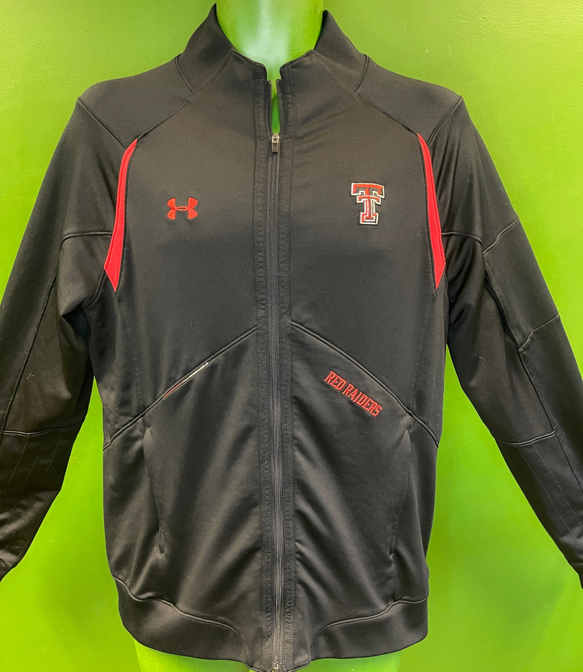 NCAA Texas Tech Red Raiders Under Armour Full Zip Jacket Men's Medium