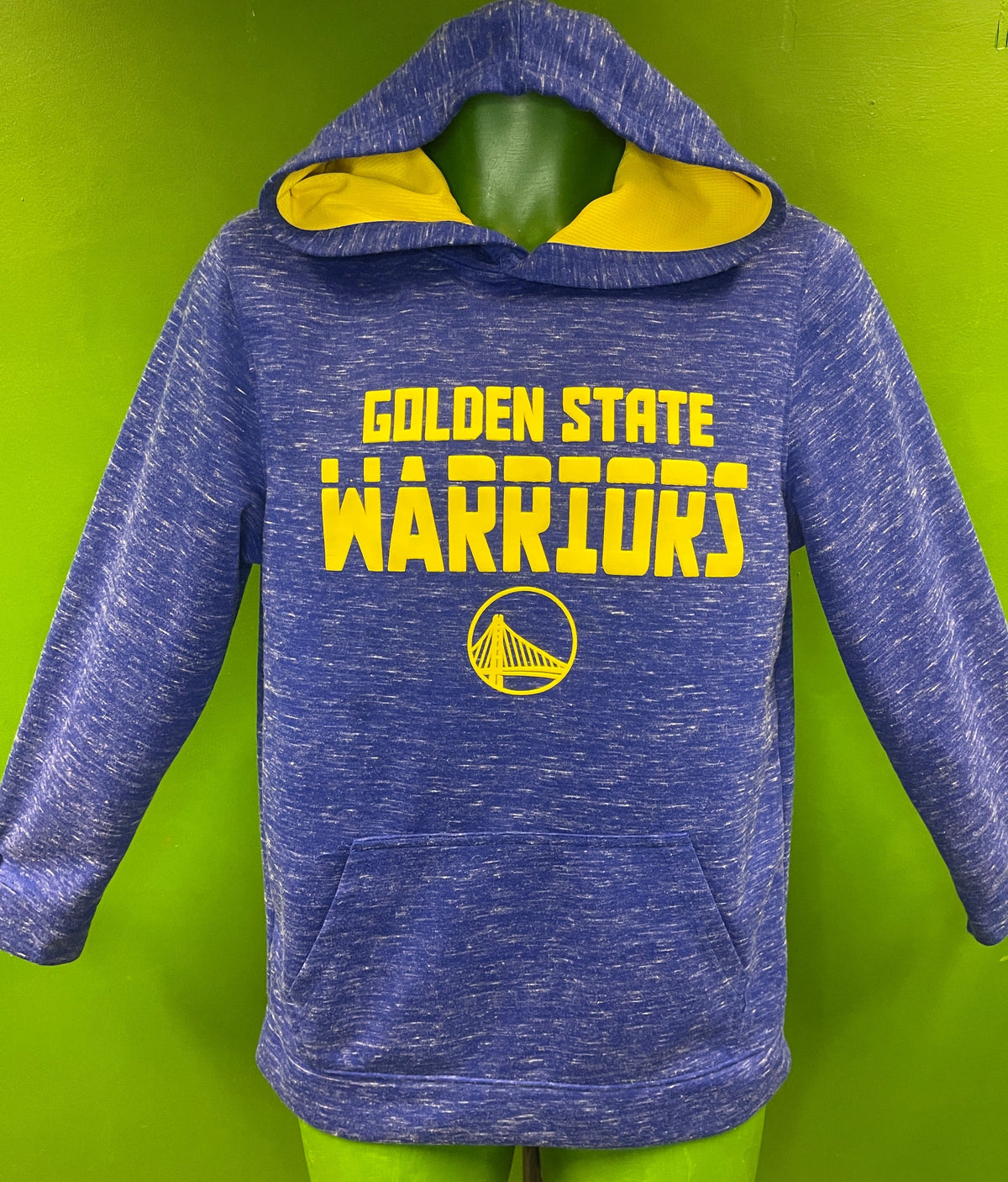 NBA Golden State Warriors Space Dye Pullover Hoodie Youth X-Large 16-18