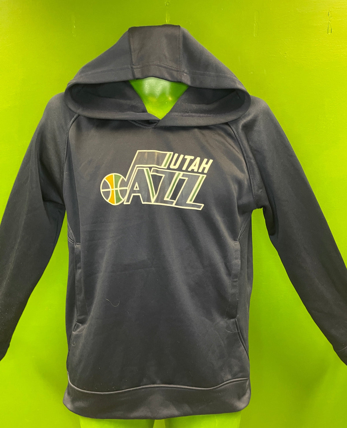 NBA Utah Jazz Black Pullover Hoodie Youth X-Large 18-20