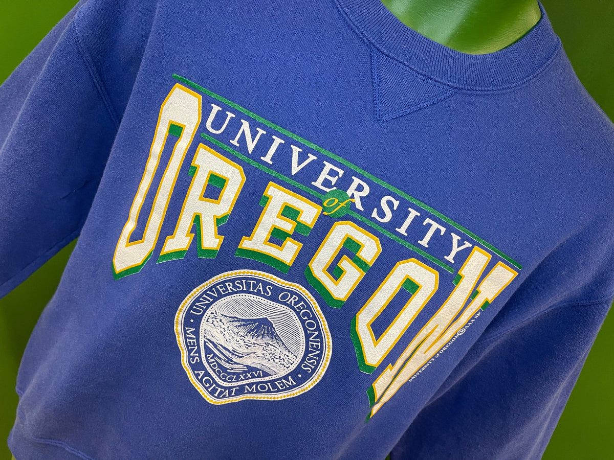 NCAA Oregon Ducks Russell Vintage Sweatshirt Men's Large