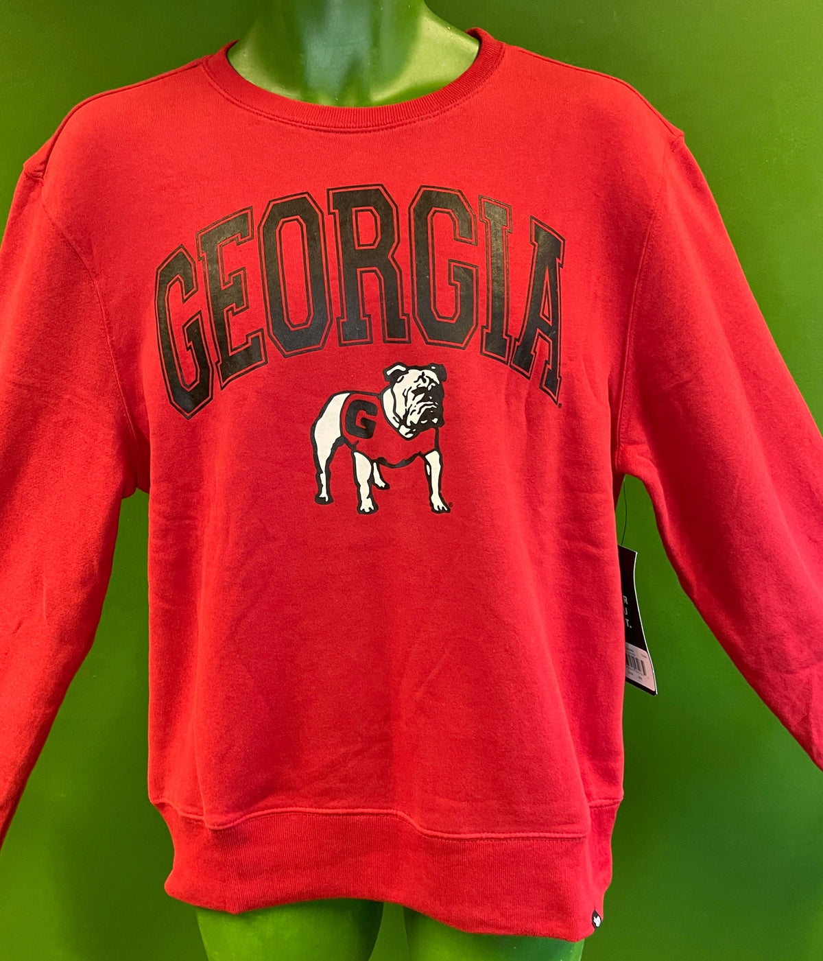 NCAA Georgia Bulldogs '47 Red Pullover Sweatshirt Men's Medium NWT