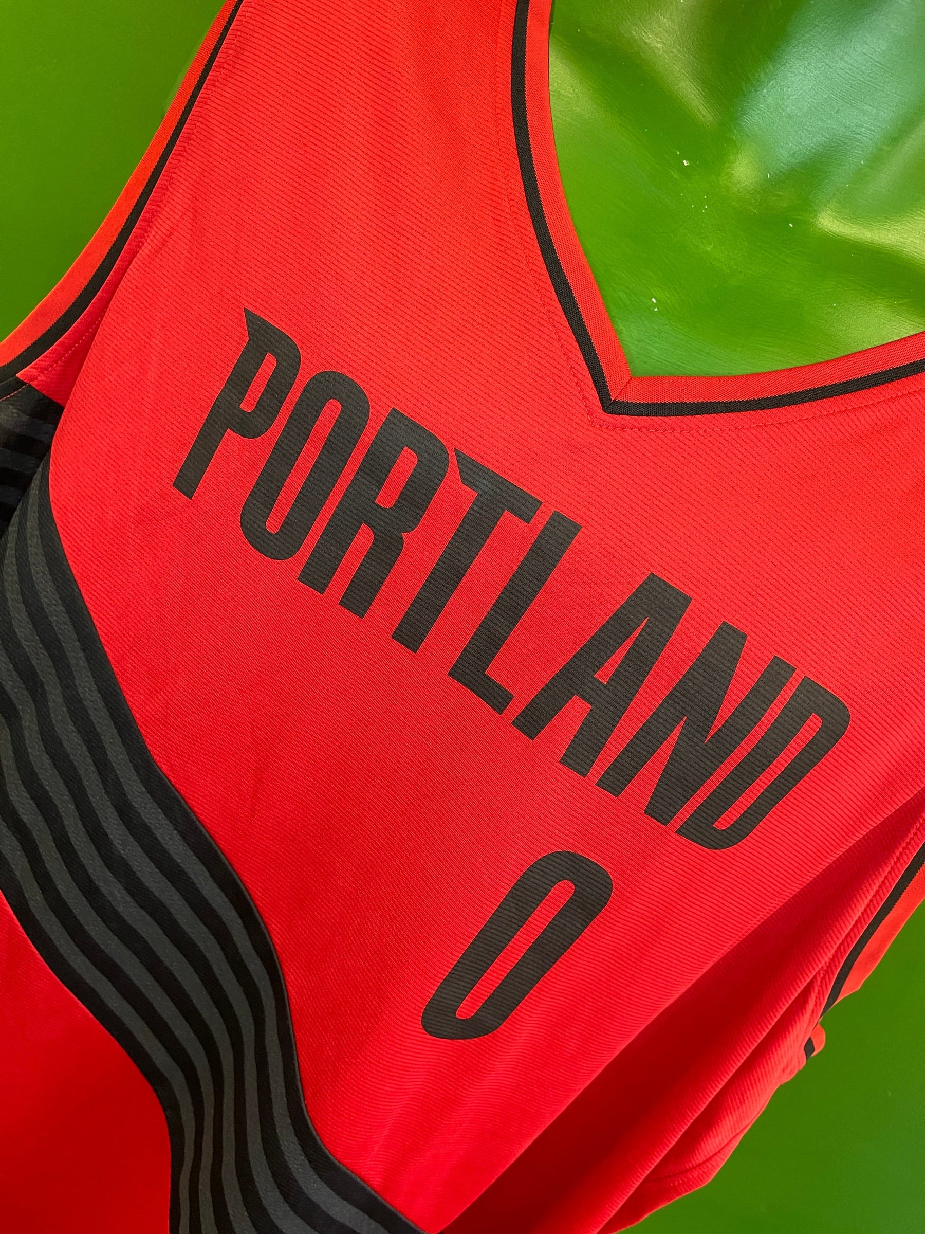 NBA Portland Trail Blazers Damian Lillard #0 Fanatics Basketball Jersey Men's 2X-Large NWT