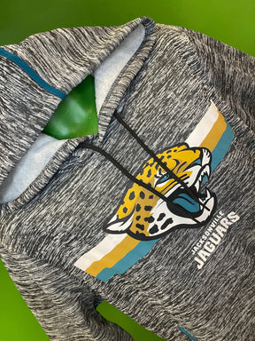 NFL Jacksonville Jaguars Grey Space Dye Hoodie Men's 2X-Large NWT